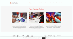 Desktop Screenshot of marketec.co.uk