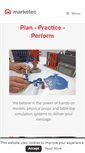 Mobile Screenshot of marketec.co.uk